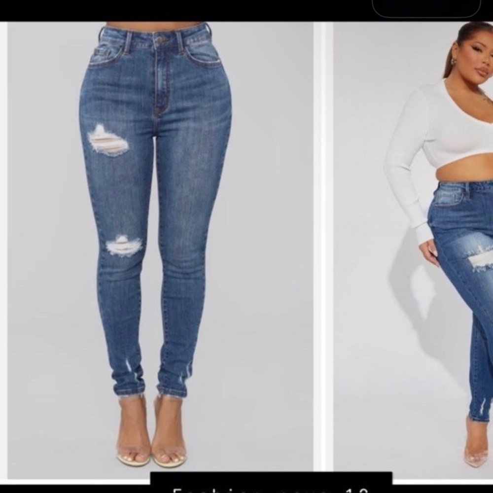 Fashion nova jeans size 11